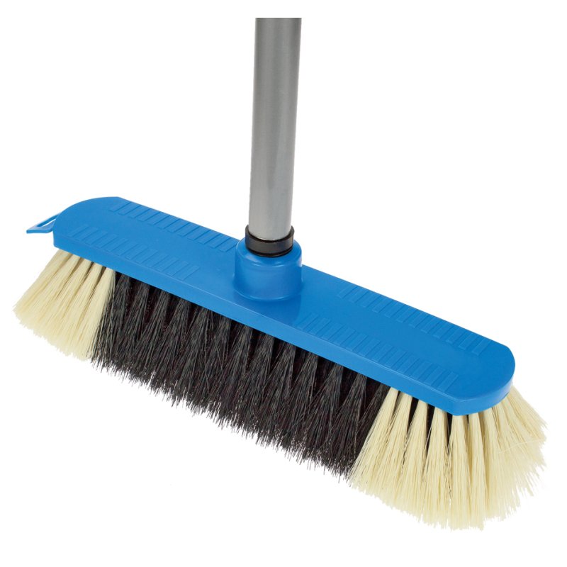 Peggy Perfect bezem Smart met steel, kunststof, kunsthaar