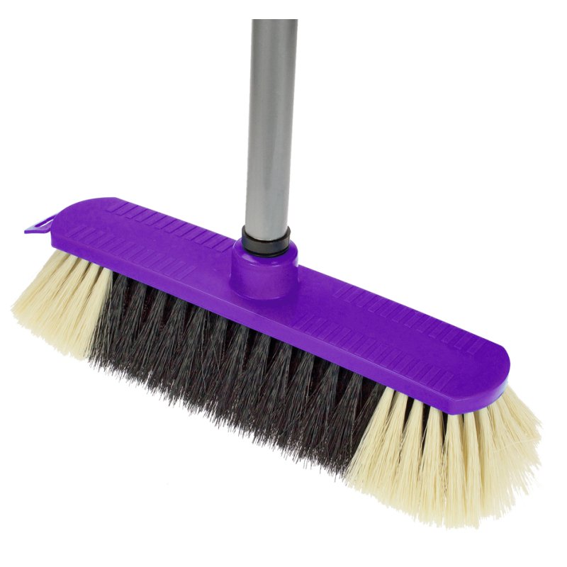 Peggy Perfect bezem Smart met steel, kunststof, kunsthaar