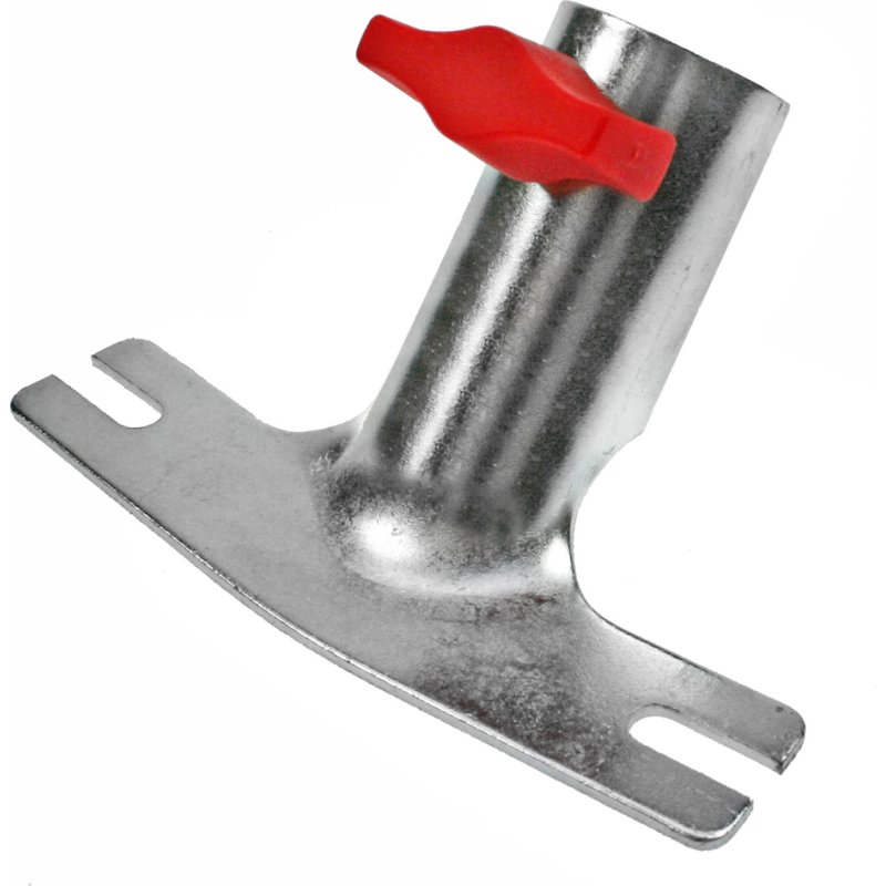 Peggy Perfect metalen steelhouder met schroefbevestiging