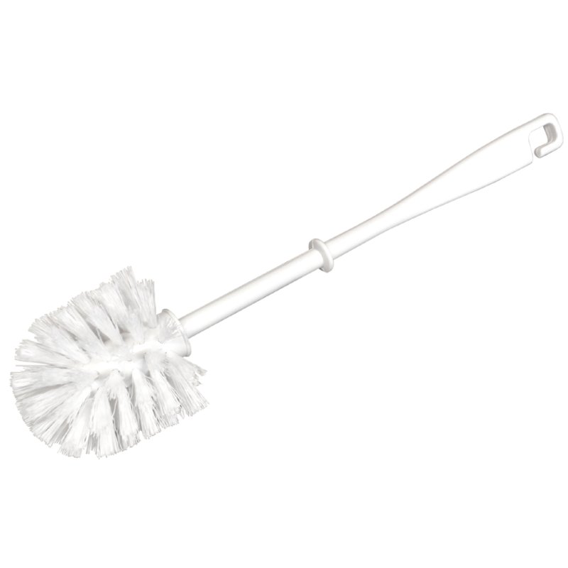 Peggy Perfect wc-borstel kunststof wit met ronde kop