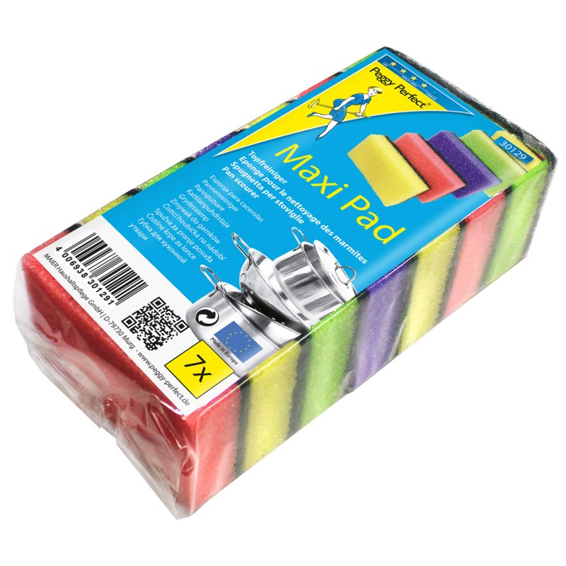 Peggy Perfect pannenreiniger pads, 7 stuks