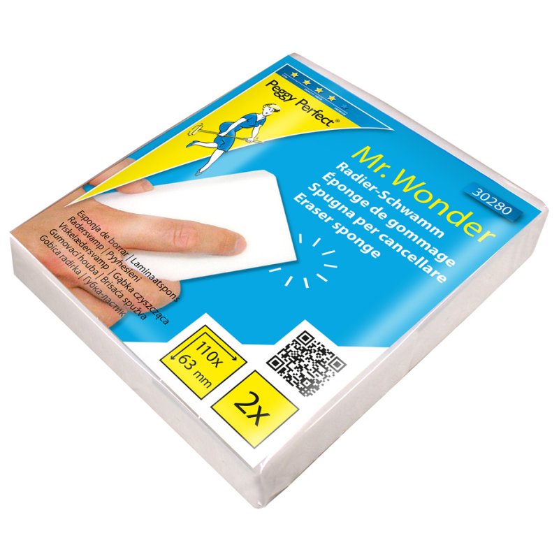 Peggy Perfect vuil gum Mr. Wonder, 2 stuks