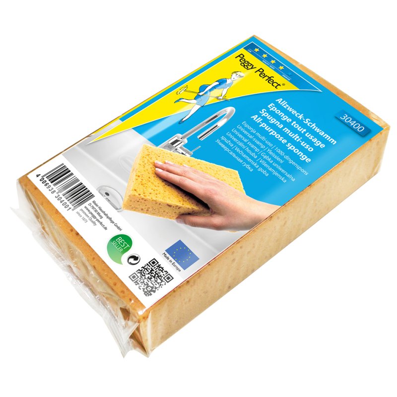 Peggy Perfect universele schoonmaakspons 200x125x80mm