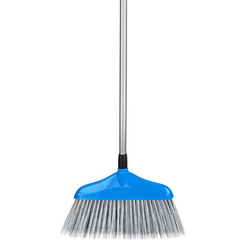 Peggy Perfect bezem met telescoopsteel, kunststof borstels, 88-140 cm