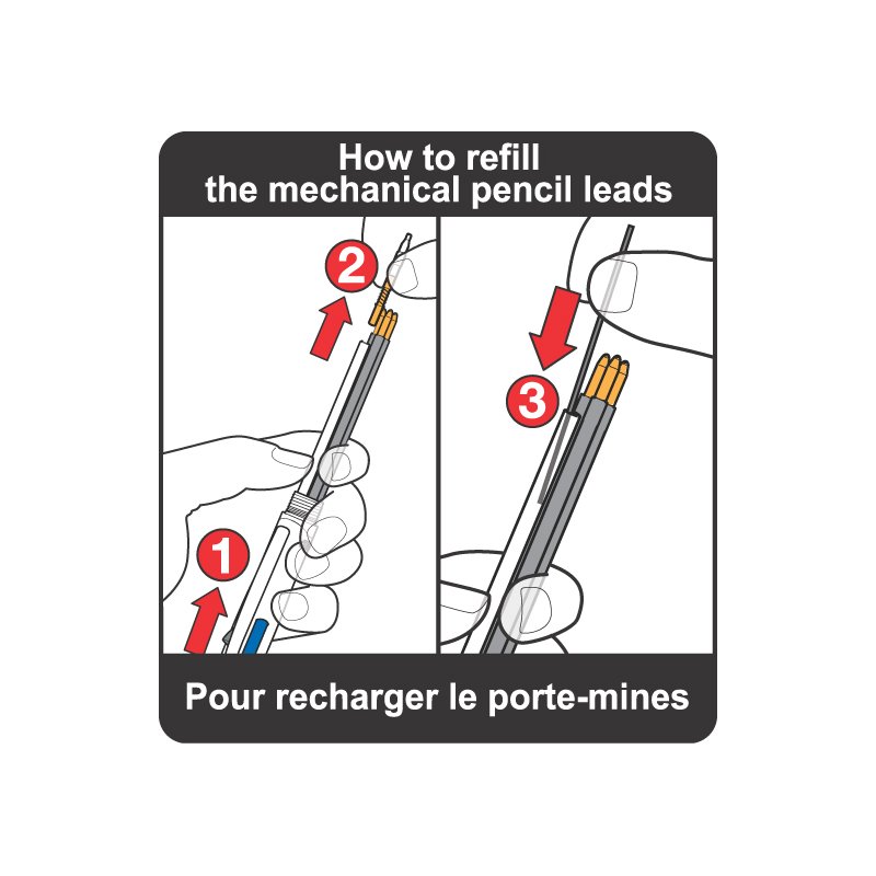 BIC 4-in-1 balpen grijs/wit met potlood