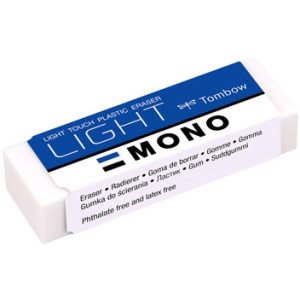 Tombow gum MONO light wit kunststof