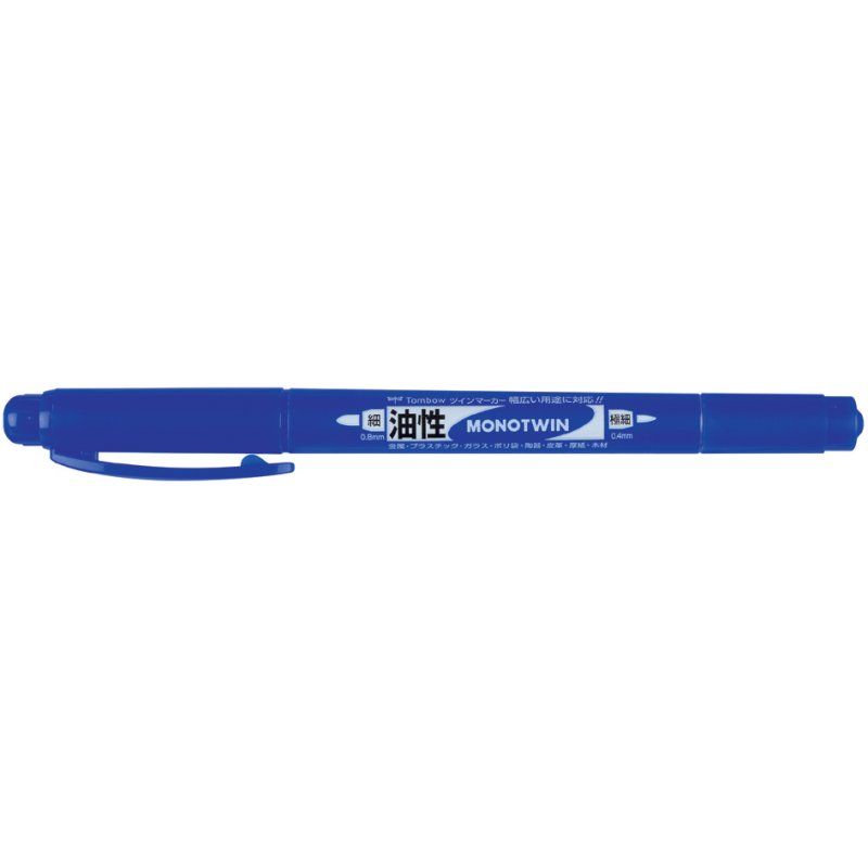Tombow dubbele fineliner MONO twin, zwart