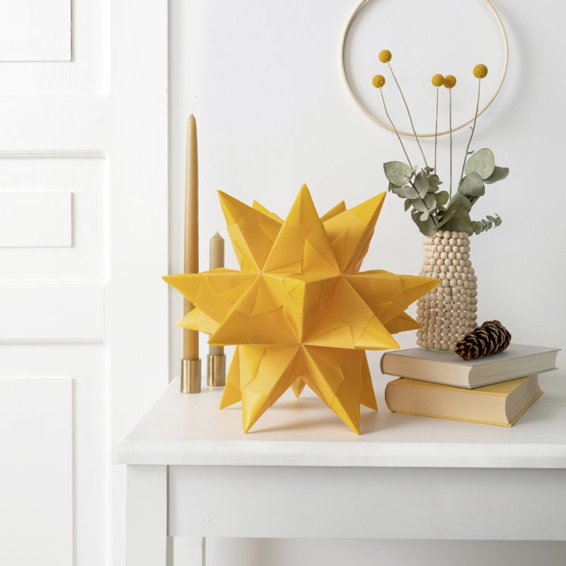 Folia vouwpapier Bascetta-ster, paars transparant