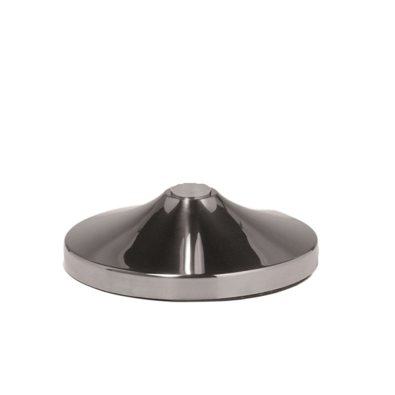 Securit afzetpaal systeem Classic met touw rood chroom 150cm