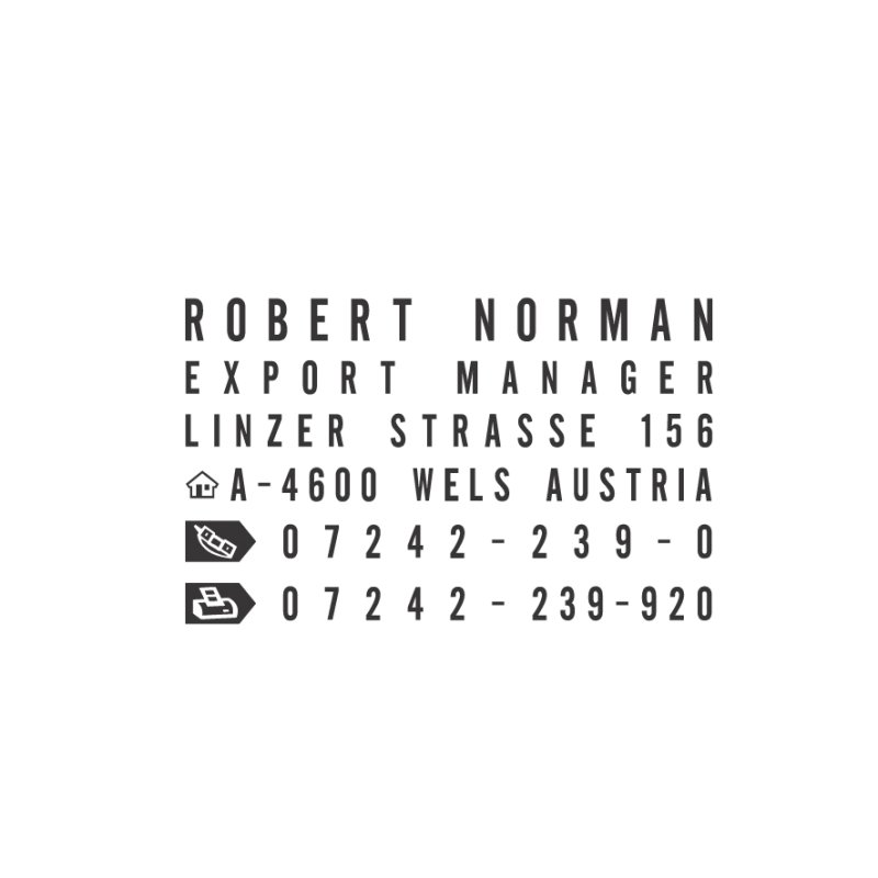 Tekststempel Professional 4.0 Automatisch