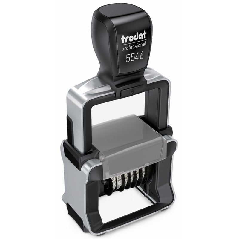 trodat cijferstempel Professional 4.0 5546PR4, 6-stellig, zelfkleurend, 4 mm
