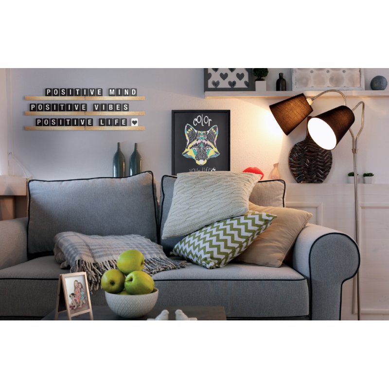 Securit letterplank LETTER SHELF, teakhout