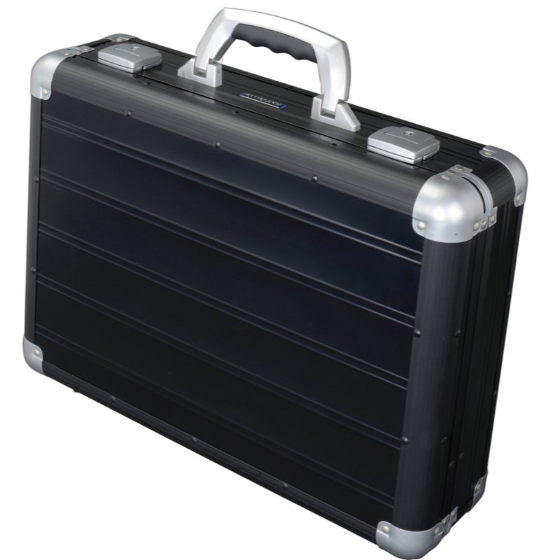 ALUMAXX Attaché koffer Venture met laptopvak, zilver mat
