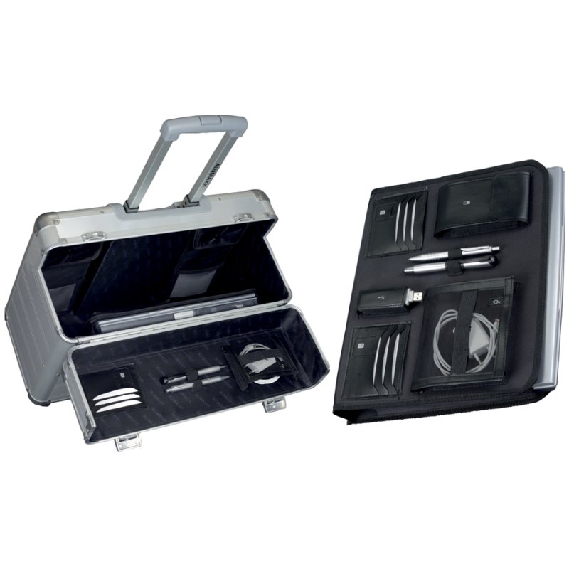 ALUMAXX pilotentrolley 'DISCOVERY' aluminium zilver mat