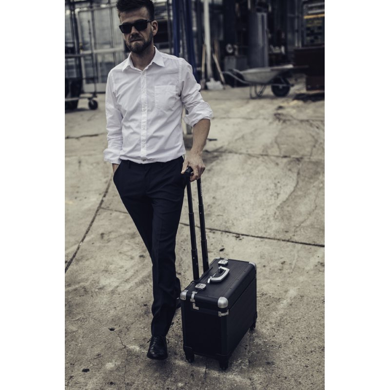 ALUMAXX - Pilotenkoffer - Aluminium - Kleur: Mat Zwart