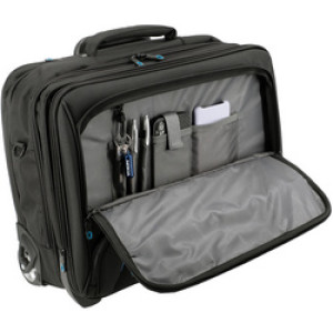 Zakelijke notebook-trolley 'Lucht', nylon, zwart