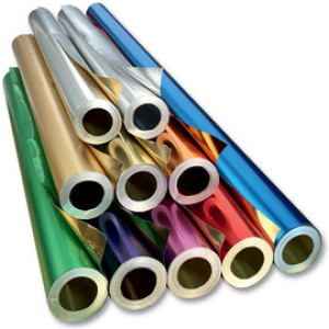 Koper-koperkleurige aluminiumfolie voor knutselen, 50 cm breed, 10 m lang