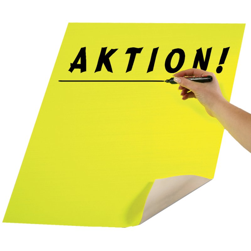 Folia plakatkarton zwart 480x680mm