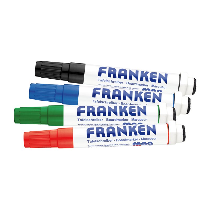 FRANKEN KombiMarker MagWrite, lijndikte: 1-3 mm, gesorteerd