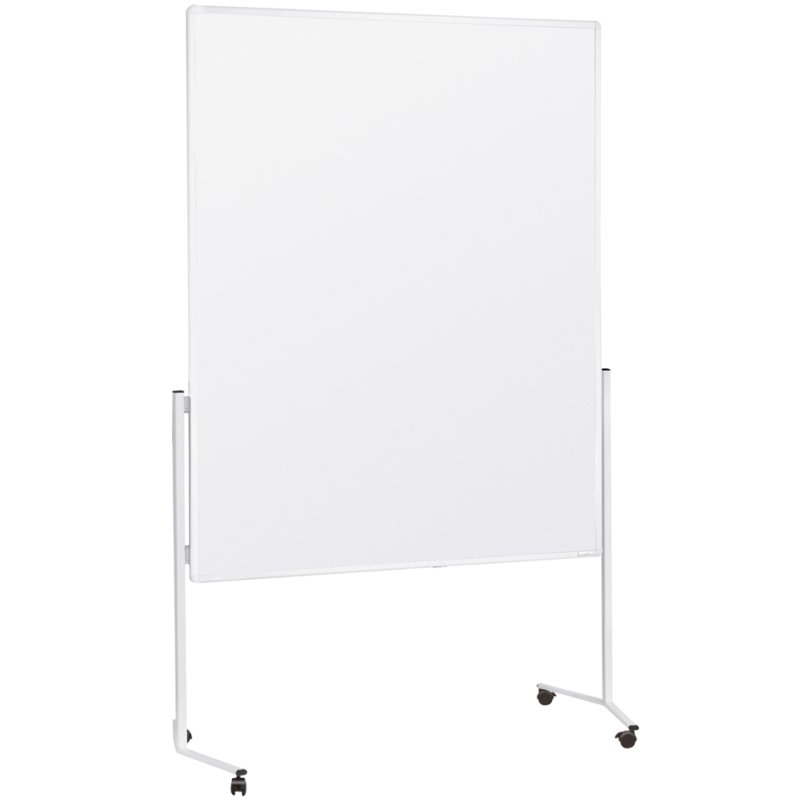 magnetoplan moderatietafel Moderat, 120x150 cm, wit, aluminium frame