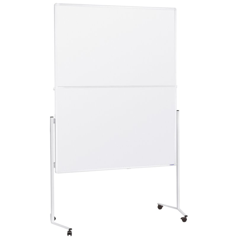 magnetoplan moderatietafel Moderat, 120x150 cm, dubbelzijdig, wit