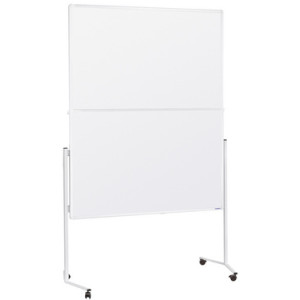 magnetoplan moderatietafel Moderat, 120x150 cm, dubbelzijdig, wit