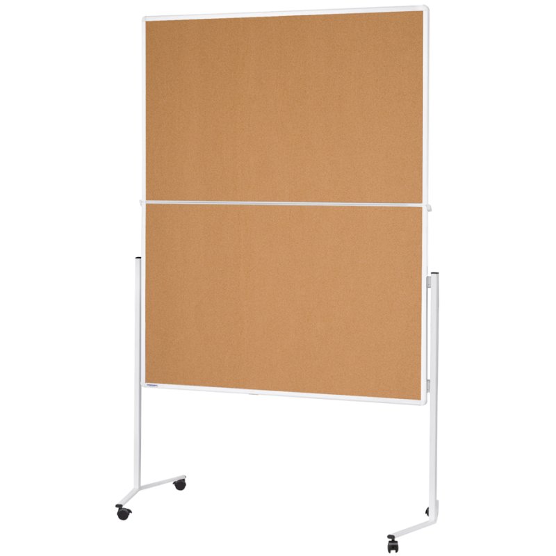 magnetoplan moderatietafel Moderat, 120x150 cm, natuurkurk, tweezijdig