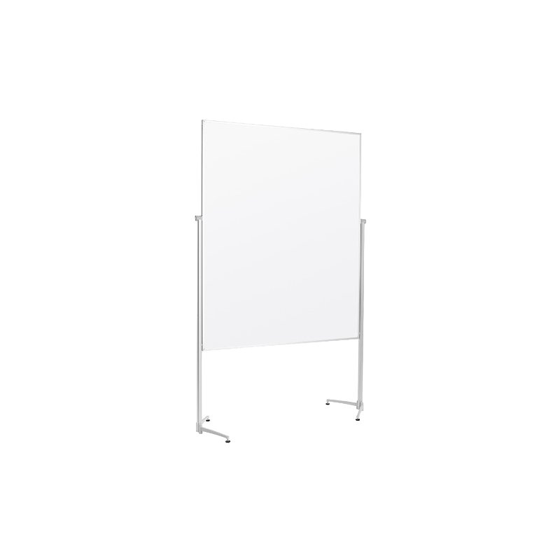 magnetoplan moderatietafel Moderat, 125x150 cm, wit, dubbelzijdig