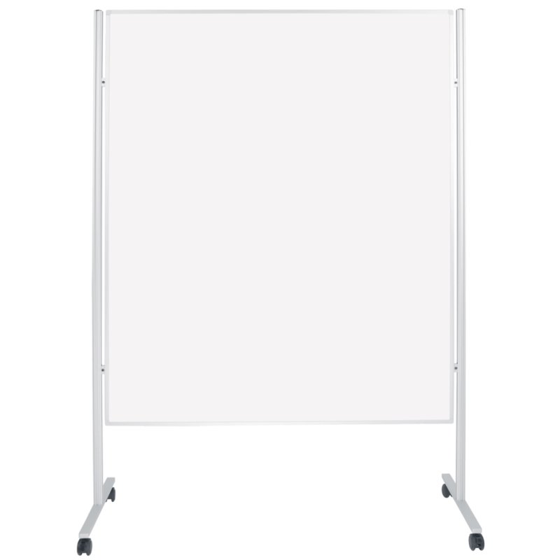 magnetoplan communicatiewand Kommuni, 1200 x 1500 mm, wit, dubbelzijdig magnetisch