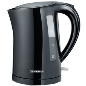 SEVERIN waterkoker WK 3498, draadloos, 1,5 liter, zwart