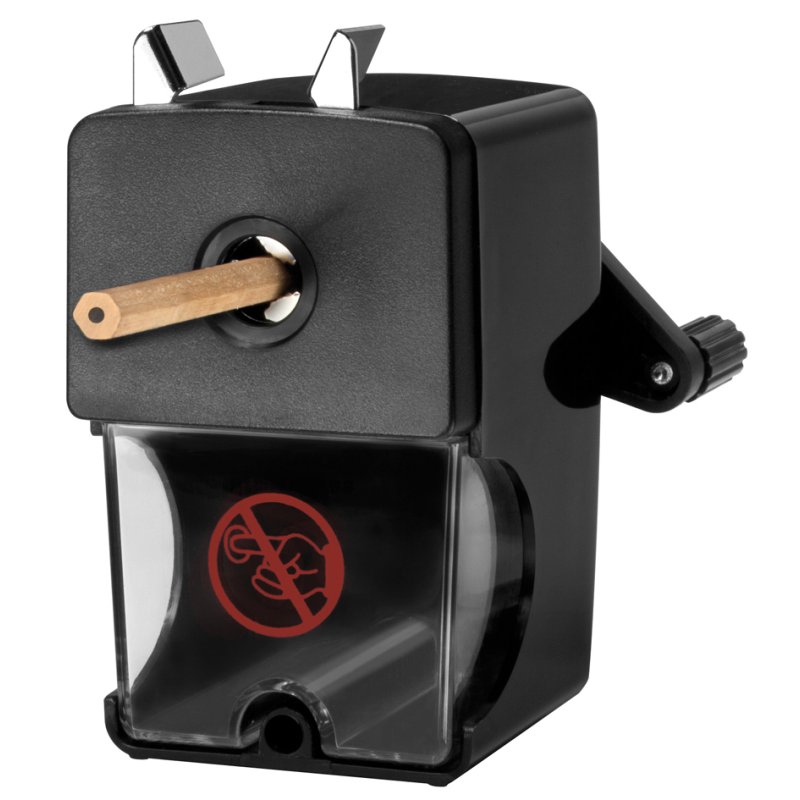 WESTCOTT puntenslijper handmatig 1-gaats zwart