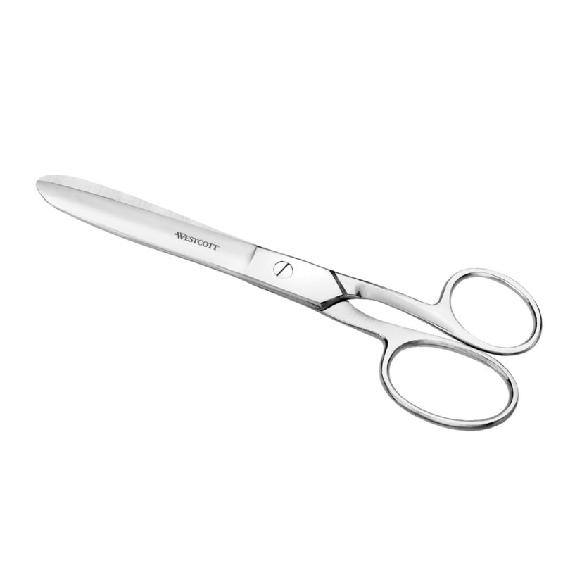 WESTCOTT universele schaar 155 mm puntig roestvrij staal zilver rechtshandig