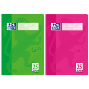 Oxford schrift A4 geruit 16 bladen 90g/m² donkerblauw