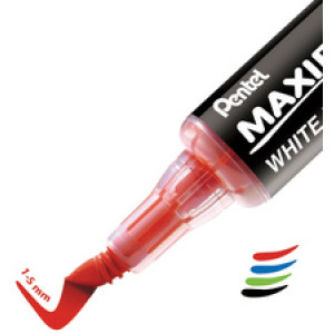 Pentel whiteboardmarker MAXIFLO Flex-Feel, groene flexibele punt, pompsysteem