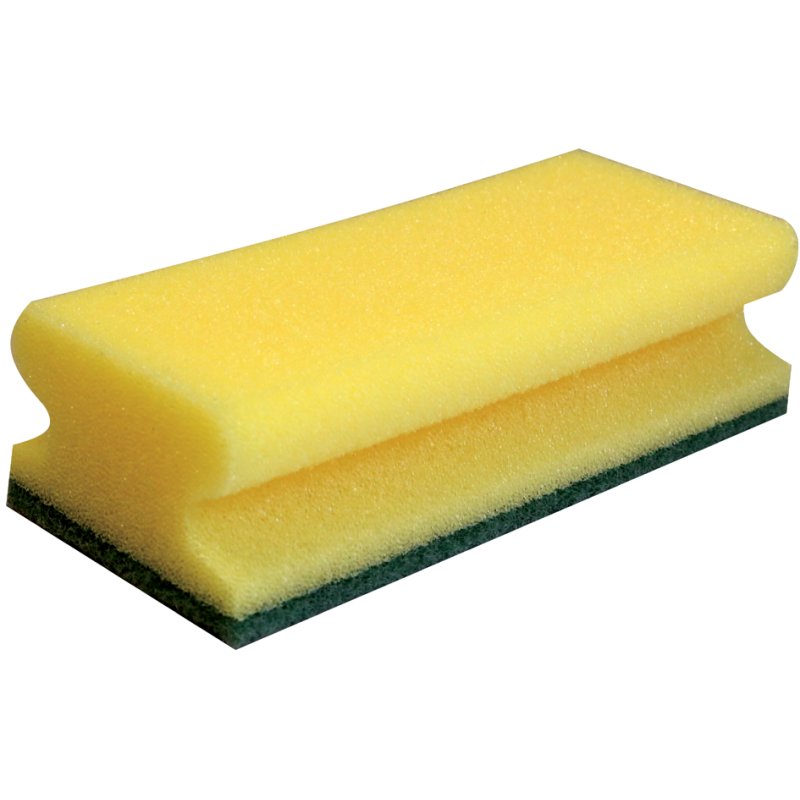 Schoonmaakspons Classic, 150 x 70 mm, geel
