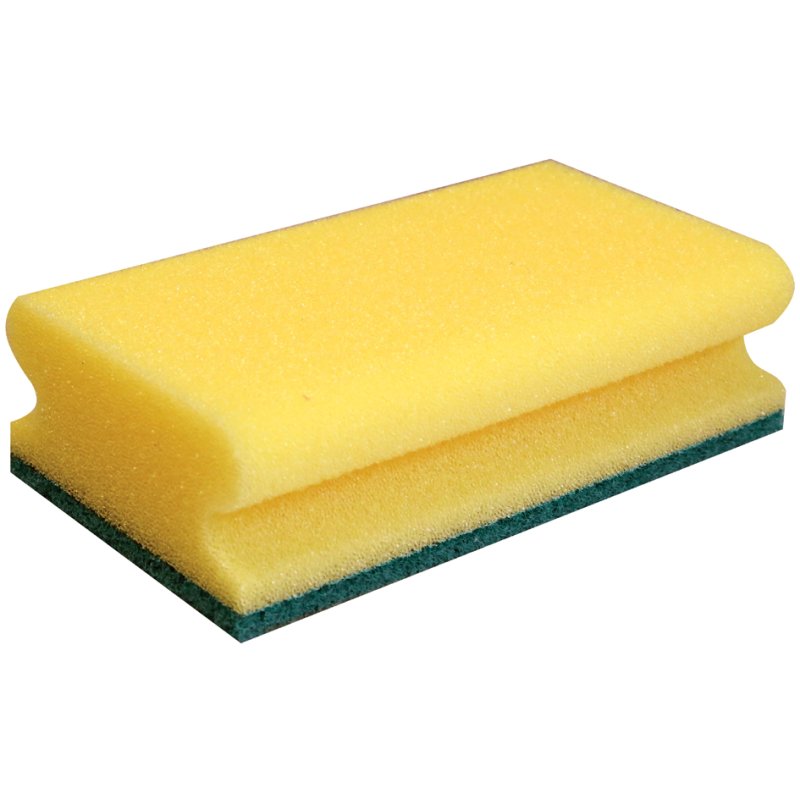 Schoonmaakspons Classic, 150 x 70 mm, geel