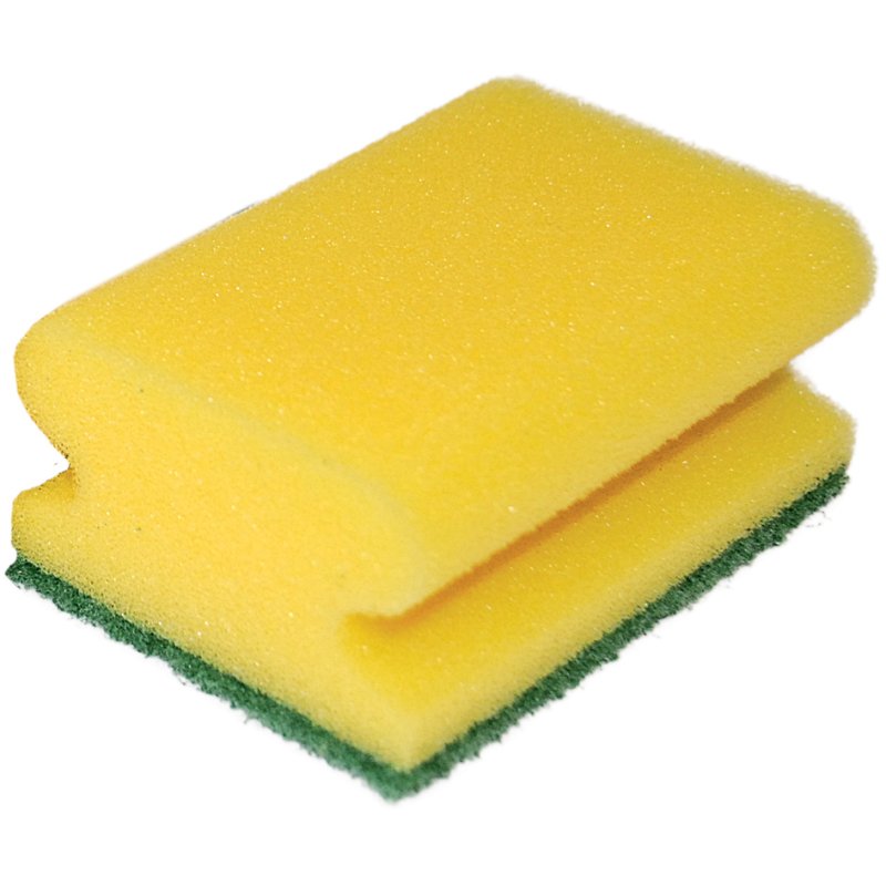 Schoonmaakspons Classic, 150 x 70 mm, geel