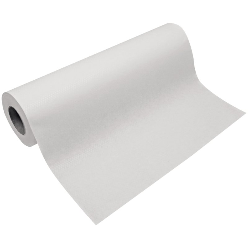 HYGOSTAR dokterskrep, 600 mm x 50 m, wit, 2-laags