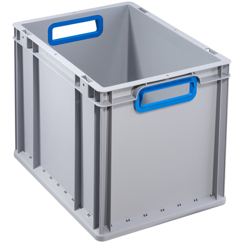 allit ProfiPlus EuroBox 432 transportbox, grijs/blauw