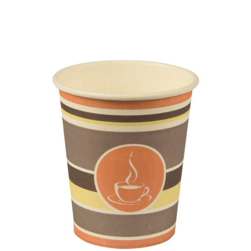 STARPAK Kartonnen Koffiebekers To Go 0,2L - 50 Stuks