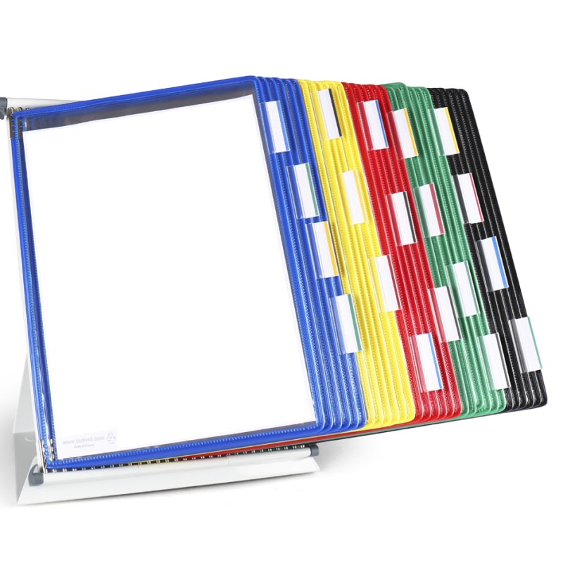 Klemlijsten voor naamkaartjes, 25 mm, set van 10