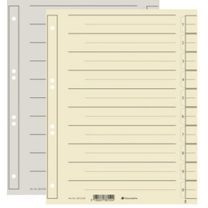 EXACOMPTA Scheidingsbladen A4 chamois