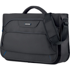 Draagbare tas met laptopvak, zwart