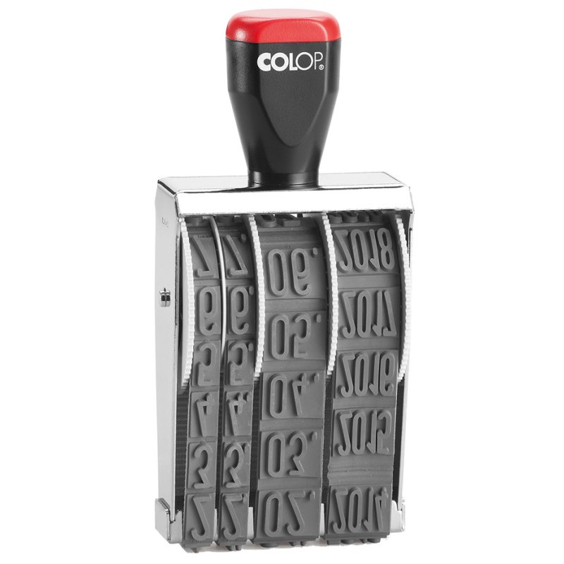 Datumstempel voor maanden in cijfers