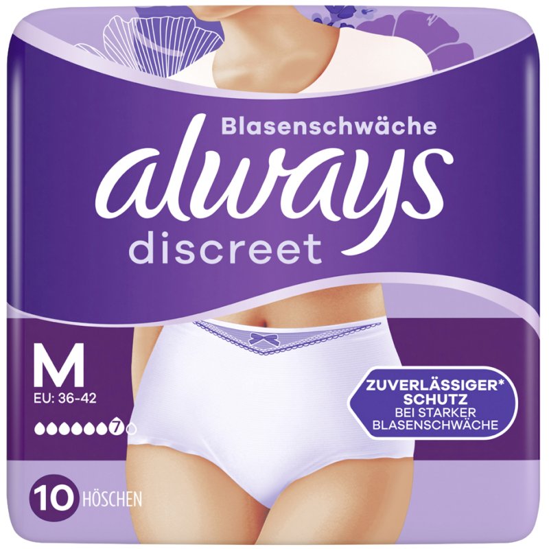 Altijd discreet incontinentiebroekjes Plus, maat L