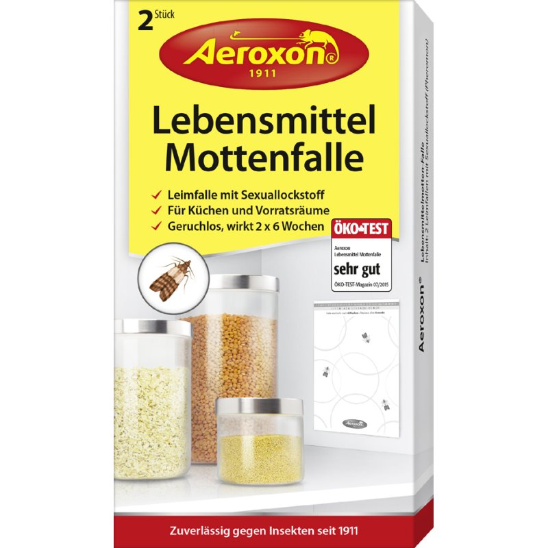 Aeroxon voedselmotvallen, 2 stuks