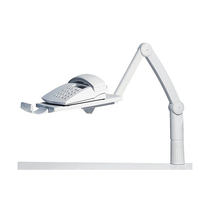 Hansa flexibele telefoonarm TSA 5020, lichtgrijs