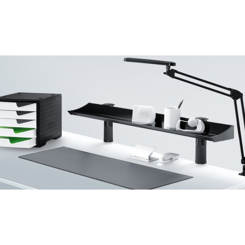 Bureau overspanplank lichtgrijs