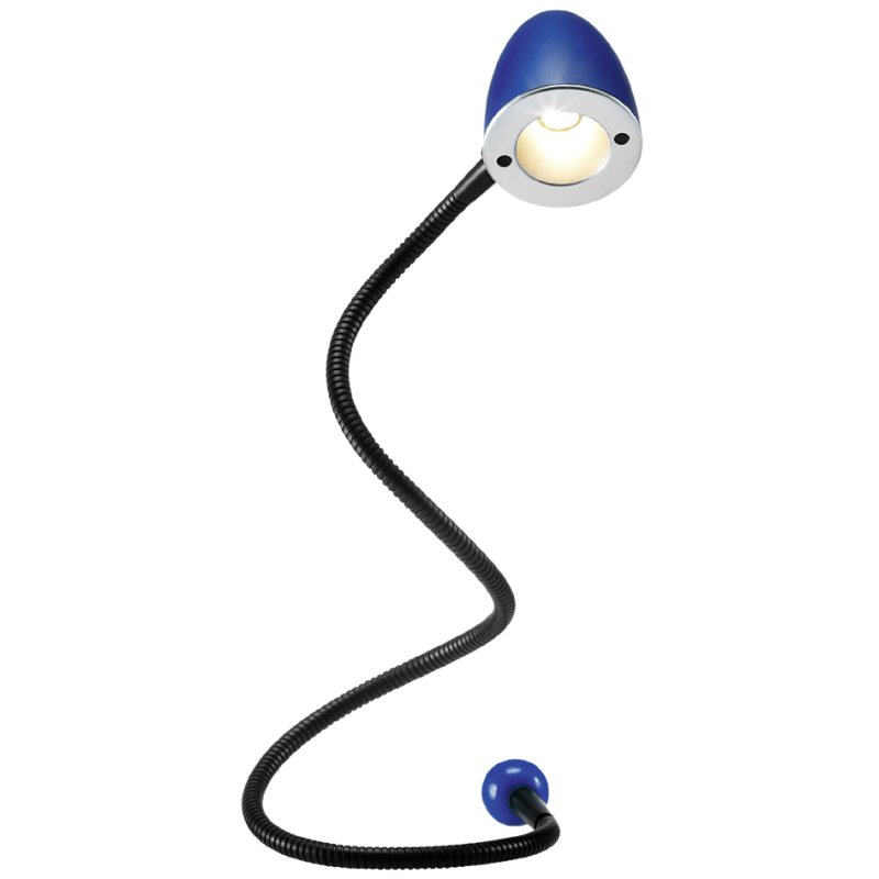 Hansa USB-LED-bureaulamp Snake, zwart