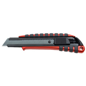 NT Cutter professioneel Stanley mes 18mm rood/zwart aluminium